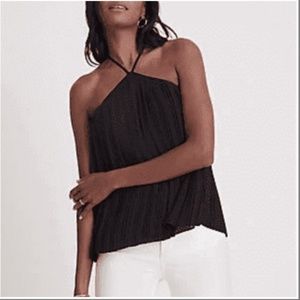 Black Halter Top